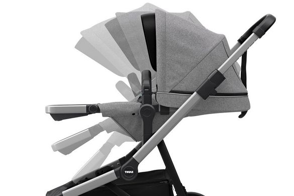 Універсальна дитяча коляска Thule Sleek (Grey Melange) ціна 29 999 грн