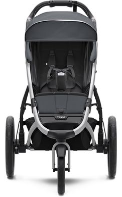 Дитяча коляска з люлькою Thule Urban Glide 2 (Aluminium/Dark Shadow) ціна 43 999 грн