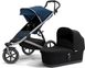Детская коляска с люлькой Thule Urban Glide 2 (Aluminium/Majolica Blue) цена 43 999 грн