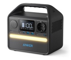 Зарядна станція ANKER 521 PowerHouse - 256Wh/AC 200W/60W 1xPD/2xUSB/1xCar/MPPT () ціна 11 999 грн
