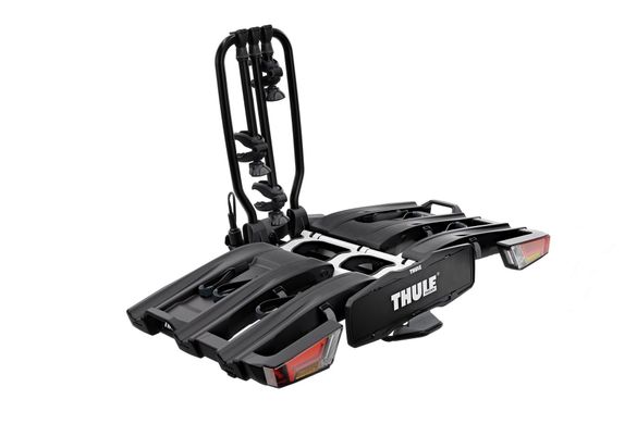 Thule EasyFold XT 3 - складной велобагажник на фаркоп автомобиля (Black) цена 48 499 грн