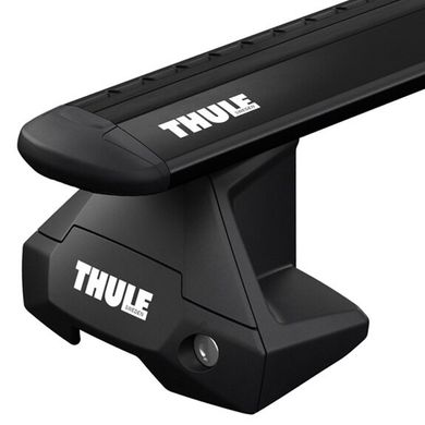 Багажник Thule Evo WingBar для автомобилей с гладкой крышей (Черный) цена 18 197 грн