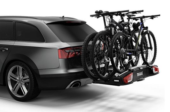 Thule VeloSpace XT 3 крепление для перевозки велосипедов на фаркопе (Aluminium) цена 38 999 грн