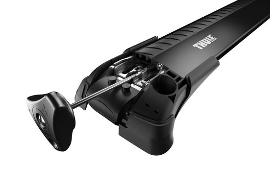 Комплект багажника с аэродинамическими алюминиевыми дугами Thule WingBar Edge Black (Черный) цена 8 459 грн