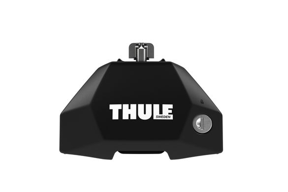 Багажник Thule Evo SquareBar Fixpoint для автомобілів cо штатними місцями (Чорный) ціна 13 197 грн
