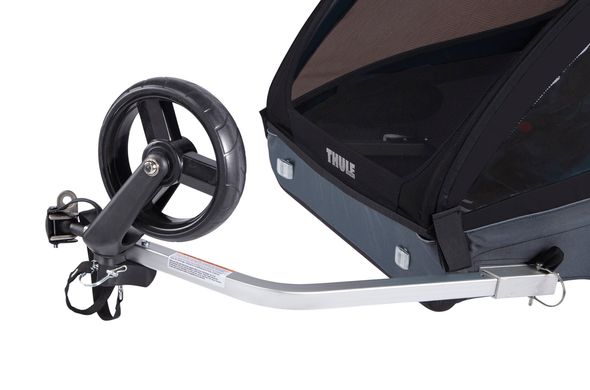 Детская коляска-прицеп Thule Coaster XT (Черный) цена 19 999 грн