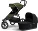 Детская коляска с люлькой Thule Urban Glide 2 (Black/Cypress Green) цена 43 999 грн