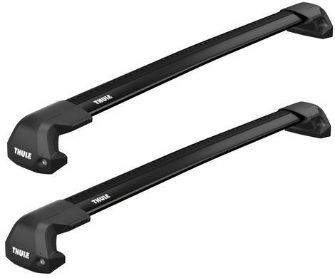 Багажник на дах Thule WingBar Edge Black для Toyota Highlander (mkIII) 2013-2020 штатні місця