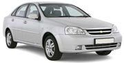 Багажник на дах Chevrolet Lacetti / Nubira / Optra 4-дверный седан с 2004 по 2011 на гладкую крышу