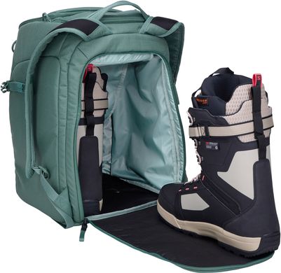 Thule RoundTrip Boot Backpack 45L - сумка (рюкзак) для лыжных ботинок (Hazy Green) цена 4 399 грн