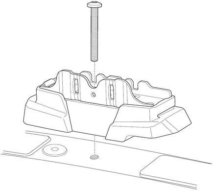 Монтажний комплект Thule Kit 187037 для Ford Tourneo/Transit Custom (mkI) 2012-2023 (TH 7037)