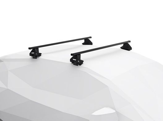 Багажник на крышу Thule SquareBar Evo для Volkswagen Passat (B7) (USA) гладкая крыша