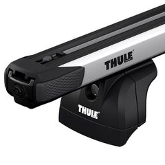 Багажник Thule Evo SlideBar для автомобилей c интегрированными рейлингами (Серебристый) цена 21 597 грн