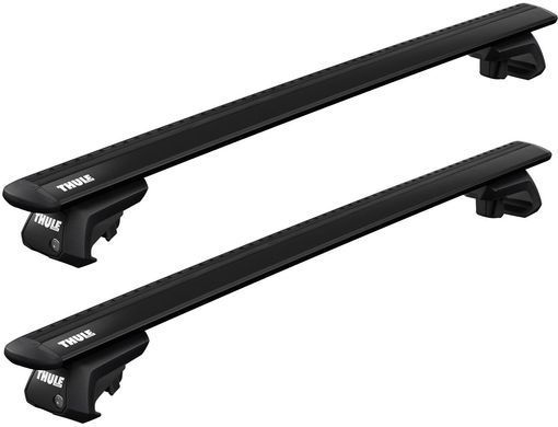 Багажник на дах Thule Wingbar Evo Black рейлінги