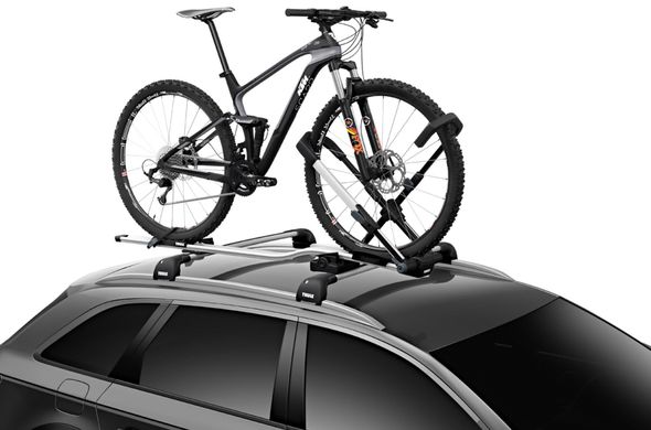 Thule UpRide 599 - багажник для перевозки велосипеда на даху автомобіля (Aluminium) ціна