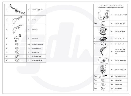 Фаркоп Byd Seal 06 - GDW 2953T60
