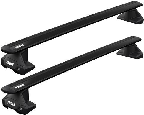 Багажник на дах Thule WingBar Evo Black для Toyota Crown (mkII)(седан) 2022&rarr; гладкий дах