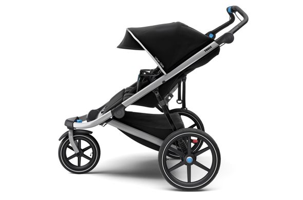 Детская коляска для двойни Thule Urban Glide Double 2 (Jet Black) цена 22 254 грн