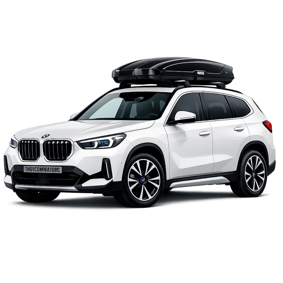 Матовий чорний автобокс Thule Force 3