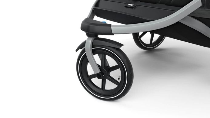 Дитяча коляска для двійні Thule Urban Glide Double 2 (Jet Black) ціна 22 254 грн