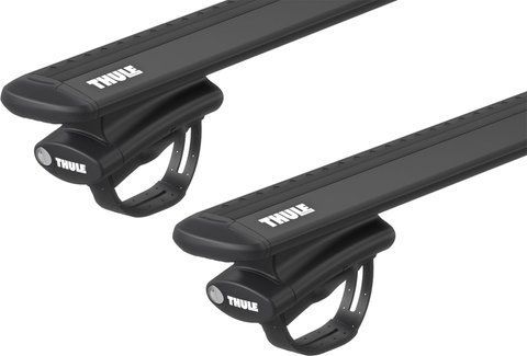 Багажник на дах Thule Wingbar Evo Black рейлінги