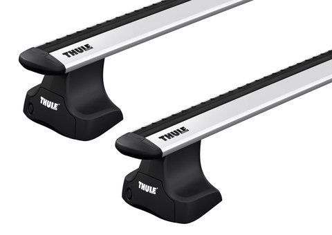 Багажник на дах Thule WingBar Evo для GMC Sierra (mkV)(crew & double cab) 2019&rarr; гладкий дах