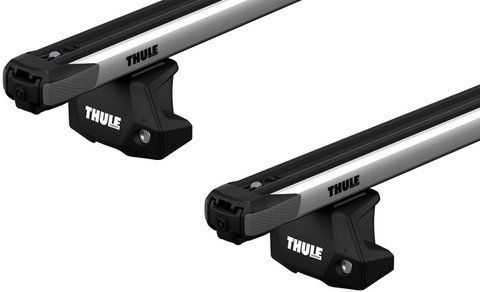 Багажник на крышу Thule Slidebar Evo для Nissan X-Trail (mkIII) 2013-2021 штатные места
