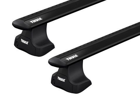 Багажник на дах Thule WingBar Evo Black для GMC Sierra (mkV)(crew & double cab) 2019&rarr; гладкий дах