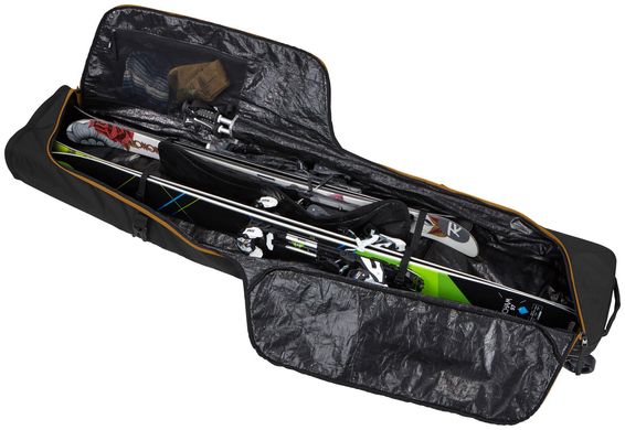 Сумка-чехол на колесах для лыж Thule RoundTrip Ski Roller 175cm (Black) цена 10 999 грн