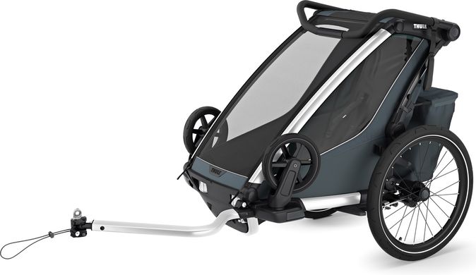 Дитячий візочок Thule Chariot Cross 2 (Dark Slate) ціна 49 999 грн