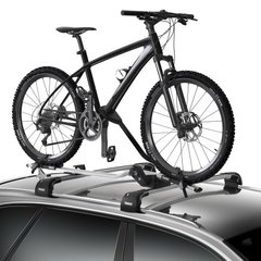Thule ProRide 598 - багажник (велокрепление) на крышу для перевозки велосипеда (Серебристый) цена 7 499 грн