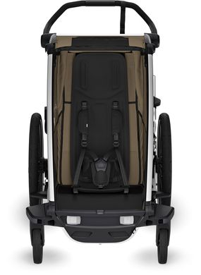 Дитячий візочок Thule Chariot Cross 2 (Faded Khaki) ціна 49 999 грн