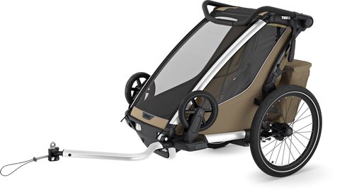 Детская коляска Thule Chariot Cross 2 (Faded Khaki) цена 49 999 грн