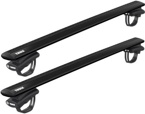 Багажник на крышу Thule Wingbar Evo Black рейлинги