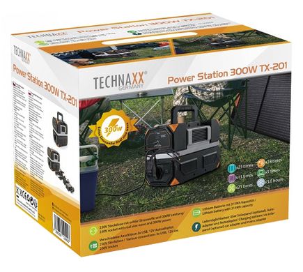 Зарядна станція Technaxx 300W Powerstation TX-201 () ціна 12 999 грн