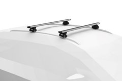 Багажник Thule Evo WingBar Flush Rail для автомобилей c интегрированными рейлингами (Aluminium) цена 16 197 грн