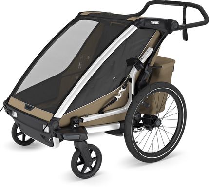 Детская коляска Thule Chariot Cross 2 (Faded Khaki) цена 55 999 грн