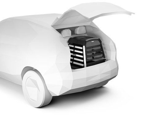 Переноска для животных Thule Allax (M Compact) совместимость с порогом багажника