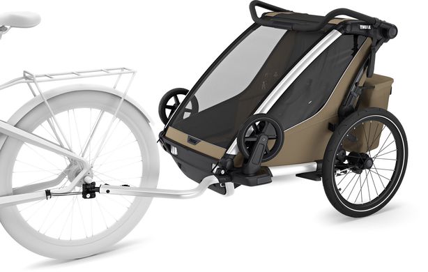 Детская коляска Thule Chariot Cross 2 (Faded Khaki) цена 55 999 грн