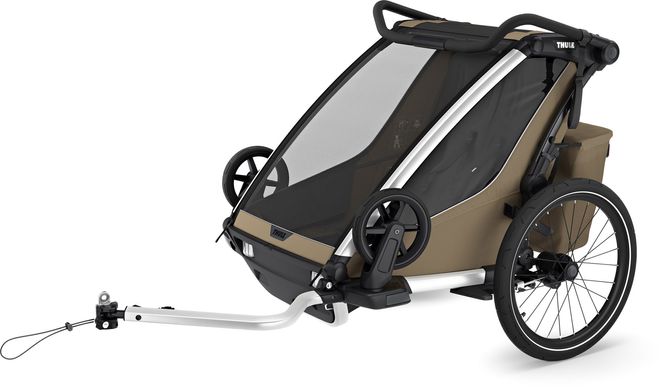 Детская коляска Thule Chariot Cross 2 (Faded Khaki) цена 55 999 грн