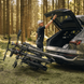 Thule EasyFold 3 складной багажник на фаркоп для перевозки велосипедов (Black) цена 56 999 грн