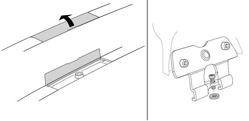 Монтажний комплект Thule Kit 3065 для BMW 3/5-series (E39;E46) 1996-2005; Cadillac BLS (седан) 2006-2010; Renault Vel Satis (mkI) 2002-2009; Saab 9-3 (mkII) 2003-2012 (TH 3065)
