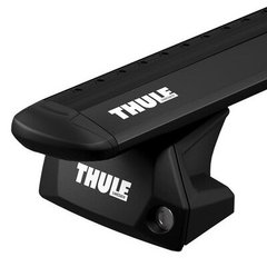 Багажник Thule Evo WingBar Flush Rail для автомобілів з інтегрованими рейлінгами (Black) ціна 16 797 грн