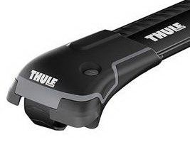 Багажник Thule WingBar Edge для автомобилей c рейлингами (Черный) цена 18 399 грн