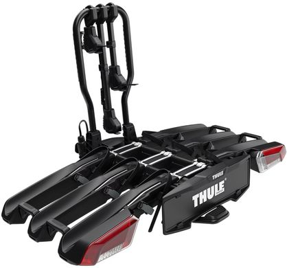 Thule EasyFold 3 складной багажник на фаркоп для перевозки велосипедов (Black) цена 56 999 грн