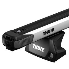 Багажник Thule Evo SlideBar Flush Rail для автомобілів з інтегрованими рейлінгами (Aluminium) ціна 21 897 грн