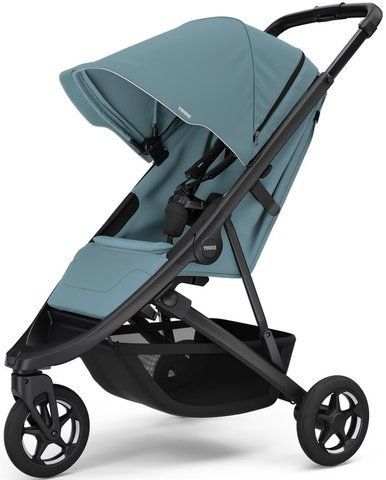 Дитяча коляска Thule Spring 2 (Mid Blue on Black)
