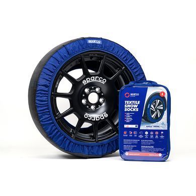 Текстильные цепи Sparco SnowShield Black, XS