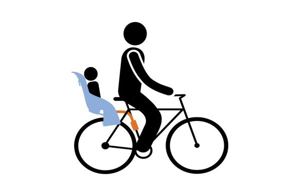 Детское велосипедное кресло Thule RideAlong Lite (Light Grey) цена 4 899 грн