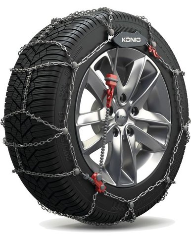 Thule / König CL-10 - цепи на колеса с системой дробления льда () цена 8 633 грн